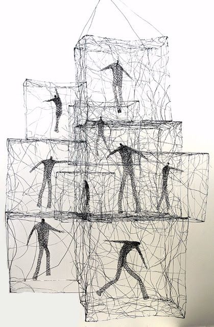 Wire Sculptures, Wire Art Sculpture, Sculpture Metal, Arte Inspo, A Level Art, Wire Sculpture, Sculpture Installation, Australian Artists, Wire Art