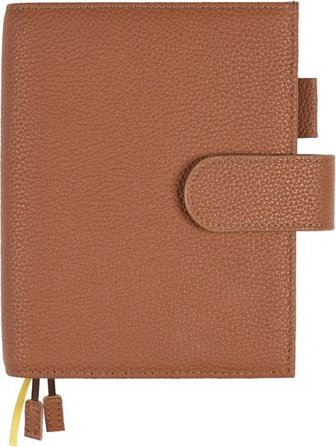 Ox Knight A6 Leather Planner Cover for Hobonichi, Stalogy, Midori Hibino, Leuchtturm1917, and More - with Pen Loop, Card Slots, Back Pocket, and Bookmarks (Brown) : Amazon.ca: Office Products Midori Hibino, Leather Planner Cover, Leather Planner, Planner Book, Leather Notebook, Planner Cover, Back Pocket, Office Products, Printer Ink