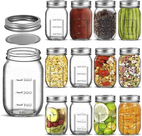 Canning Jar Storage, Jars With Lids, Stainless Steel Mixing Bowls, Glass Mixing Bowls, How To Make Jam, Life Color, Jar Storage, Pickle Jars, Mason Jar Lids