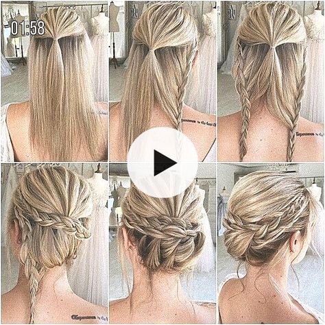 ▷bridesmaid hairstyles, bridesmaid hairstyles updo, Bridesmaid Hair Medium Length, Diy Wedding Hair, Bridesmaid Hair Long, Wedding Hairstyles Tutorial, Bridesmaid Hair Makeup, Bridesmaid Hair Half Up, Hair Bridesmaid, Bridesmaid Hair Down, Homecoming Hair Down