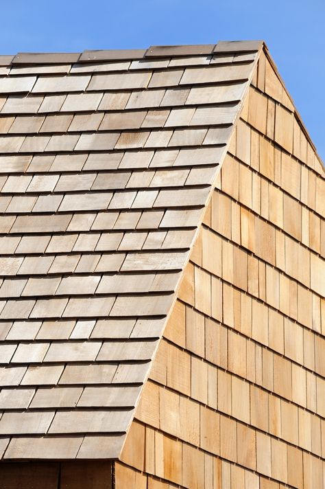 Douglas Macmillan Hospice - KKE Architects Wooden Shingles, Cedar Shake Shingles, Cedar Shingle, Cedar Shingle Roof, Shake Shingle, Cedar Walls, Cedar Roof, Cedar Cladding, Wooden Facade