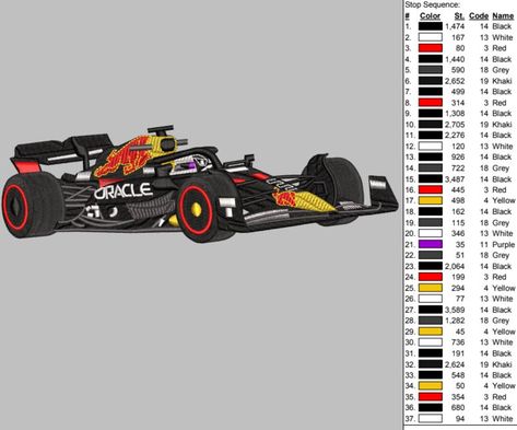 This Patterns & Blueprints item by EmbroideryDesigningM has 49 favorites from Etsy shoppers. Ships from United States. Listed on 22 May, 2023 F1 Embroidery, Bull Embroidery, Formula 1 Red Bull, Car Embroidery, Red Bull F1, F1 Car, May 2023, Nov 1, Embroidery Files