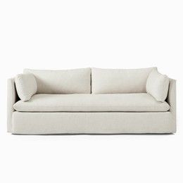 Sunday Home Inspiration – jane at home Restoration Hardware Cloud Couch, Restoration Hardware Sofa, Slip Cover Sofa, Restoration Hardware Cloud, Deep Seated Sofa, Washable Slipcovers, Tent Sale, Mid Century Sofa, Cover Sofa