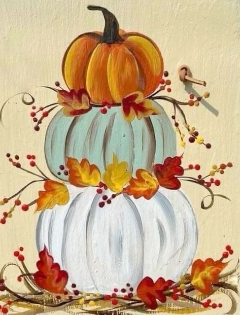 Fall Window Painting, Busy Drawing, Pumpkin Canvas Painting, Halloween Canvas Paintings, Halloween Canvas Art, Stuffed Pumpkin, Fall Canvas Painting, Fall Canvas, Thanksgiving Art