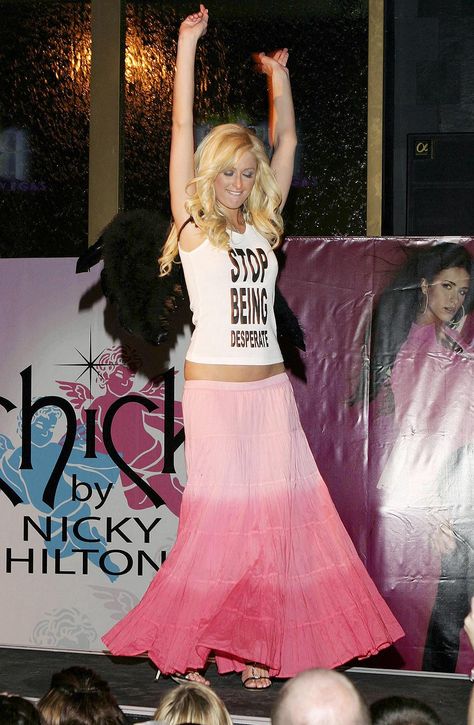 Paris Hilton Says Her 'Stop Being Poor' Shirt Was Photoshopped: 'Don't Believe Everything You Read' Arizona Cardinals, Stop Being Desperate, Paris Hilton Stop Being Poor, Iconic 2000s, Arizona Cardinals Cheerleaders, Nicky Hilton, Old Soul, Paris Hilton