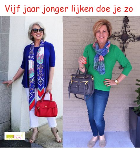 Vijf jaar jonger lijken doe je zo - er jeugdig uit blijven zien Casual Chique Stijl, Color Combos Outfit, Mode Tips, What To Wear Today, Book Clothes, Fabulous Clothes, Ageless Beauty, Classic Elegant, Mode Fashion