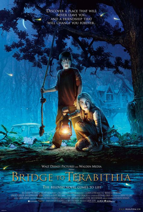 Bridge to Terabithia Bridge To Terabithia 2007, Leslie Burke, Tam Film, Bridge To Terabithia, Bailee Madison, Annasophia Robb, Country Boy, Movie Posters Design, Kids' Movies