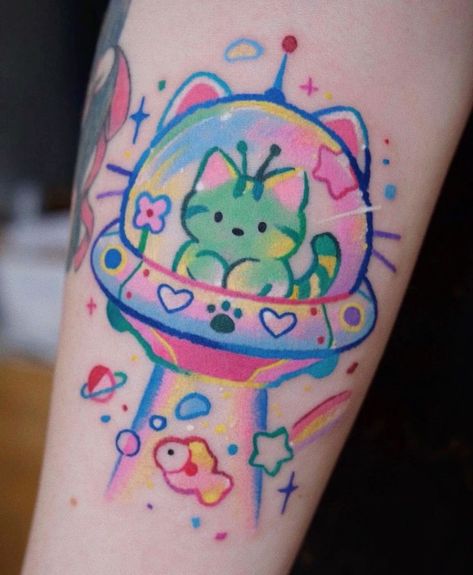 Large Tattoo Ideas, Craft Tattoo, Kawaii Tattoos, Tattoo Symbolism, Funky Tattoos, Cute Little Tattoos, Cute Tiny Tattoos, Little Tattoos, Dessin Adorable