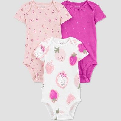 Carter’s Just One You® Baby Girls’ 3pk Bodysuit Walmart Baby, Carters Baby, Fabric Tape, Baby & Toddler Clothing, Pair Of Pants, Girl Clothes, Baby Gear, Kid Stuff, Toddler Outfits