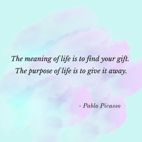 One of the most beautiful quotes about the purpose of life 💗 #purpose #purposefulliving #spiritualawakening #spiritualgrowth #personaldevelopment #grow #purposefullife #selfdevelopment #pablopicasso #quotes #famousquotes #inspiration #inspirationalquotes #motivation What Is My Purpose In Life Quote, Your Calling Quotes Purpose, Purpose In Life Quotes, Quotes About Purpose, The Most Beautiful Quotes, Most Beautiful Quotes, Life Purpose Quotes, Calling Quotes, Purpose Quotes