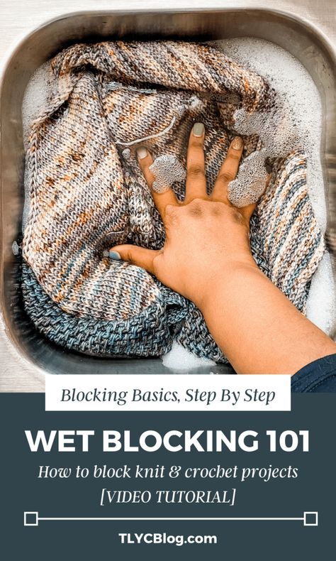 Blocking Knitted Sweater, Wet Blocking Knitting, Steam Blocking Crochet, Block Knitting How To, How To Block Knitting, Knit Blocking, Yarn Hacks, Blocking Crochet, Block Knitting