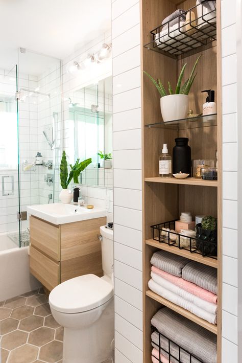 Built In Storage Around Toilet, Built In Above Toilet, Linen Shelves, Large Ensuite, Bathroom Linen Closet, Concrete Vanity, Bathroom Niche, Ikea Built In, Bathroom Remodel Cost