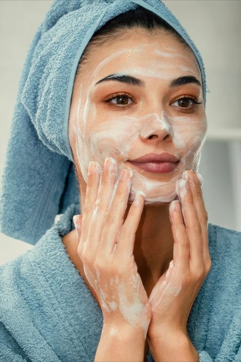 With all the new product categories, ingredients and trends emerging in the skin-care industry on the daily, it can be overwhelming to try and nail down the most effective, expert-approved ways to keep your skin happy and healthy. Thought it’s easy to get caught up in all the newness, what many of us tend to overlook when it comes to out skin-care routine is exactly how we’re cleansing our skin. Cerave Cleanser, Mom Accessories, Best Hair Care Products, Pink Room Decor, Facial Cleaning, Best Eye Cream, Best Serum, Skin Cleanser Products, Facial Cleansing