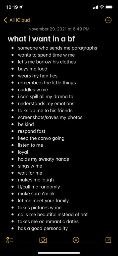 Truths To Ask Your Bf, Things To Write Abt Him, What To Like About A Guy, Things I Want In A Guy, Bf Expectations List, What I’m Looking For In A Relationship, How Do I Respond To That Dry Message, Bf Standards, What To Write About Him