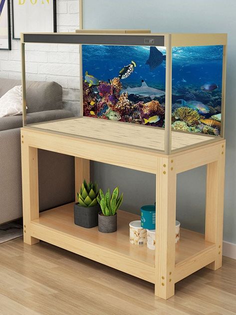 Fish tank bed