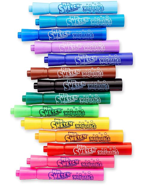 Mr. Sketch® Scented Markers, Chisel Point, Assorted, Pack Of 14 Mr Sketch, Scented Markers, Washable Markers, Crafts Sewing, Markers, Sketch, Sewing