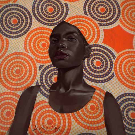 Spotlight: Adekunle Adeleke Creates Digital Surrealist Paintings That Celebrate African Beauty - OkayAfrica Art History Major, Black Museum, History Major, Afrocentric Art, African Artists, Afro Art, African Beauty, Black Artists, African Art