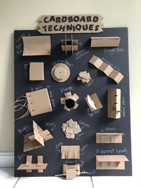 Ideas for construction lessons - Irish Primary Teacher Teacher Diy, Primary Teacher, Cardboard Sculpture, Cardboard Art, School Art Projects, Diy Cardboard, Cardboard Crafts, Paper Sculpture, Art Classroom