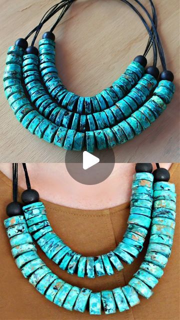 Upcycle Jewelry Ideas, Cloth Collage, Diy Necklace Ideas, Mark Montano, Paper Beads Diy, Make Paper Beads, Paper Jewellery, Paper Decor, Diy Necklaces