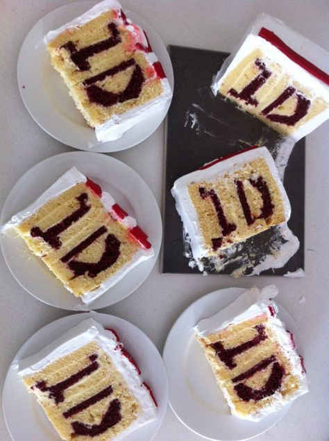 One Direction Birthday Party, 1d Birthday, One Direction Party, One Direction Birthday, One Direction Cakes, One Direction Cake, Logo Cake, Cake Slices, Ou Sooners