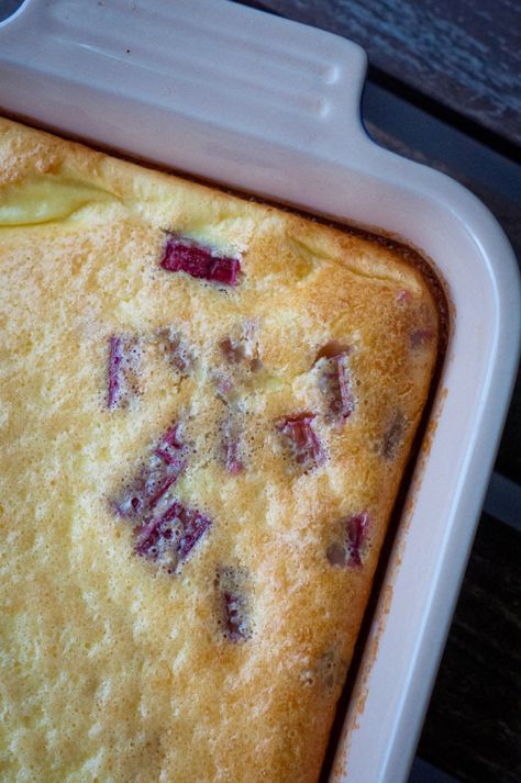 Rhubarb clafoutis | eat. live. travel. write. Gluten Free Clafoutis Recipe, Rhubarb Clafoutis, Apricot Clafoutis, Raspberry Almond Clafoutis, Rhubarb Coffee Cake Buttermilk, Baked Ricotta With Spice-poached Rhubarb, Clafoutis Recipe, Clafoutis Recipes, Baked Custard