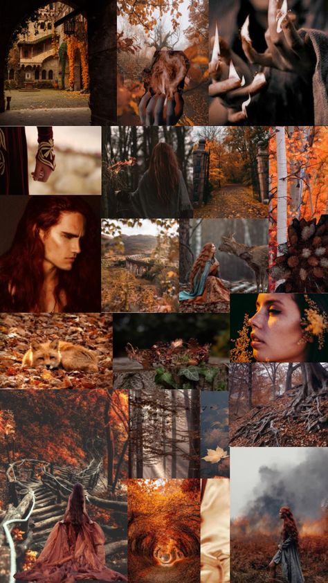 The Autumn Court #acotar #autumn #fall #autumncourt #lucien #elucien #lucienvanserra #fallvibes #collage #moodboard #aesthetic #orange #yellow #acotaraesthetic #acotarcourts #acotarseries Fall Court Aesthetic, Acotar Photoshoot, Autumn Court Fashion, Fall Court Acotar, Acotar Autumn Court Aesthetic, Acotar Moodboard, Autumn Court Fae, Autumn Court Aesthetic, Courts In Acotar