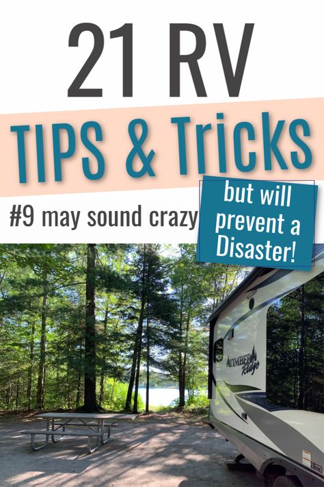 Camper Tricks And Tips, Rv Camping Tips And Tricks, Rv Travel Tips, Rv For Beginners, Rv Tips For Beginners, Camper Tips And Tricks, Rv Tips And Tricks, Rving Ideas Rv Camping, Rv Essentials