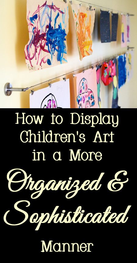 Parents love to display their children's artwork, but the display area often looks cluttered and messy.   Here are a few tips, tricks, and ideas for how to display your kids' art in a more sophisticated and organized way. Displaying Kids Artwork Diy, Sculpture Tips, Diy Art Display, Display Kids Artwork, Classroom Art Display, Displaying Childrens Artwork, Diy Christmas Mugs, Displaying Kids Artwork, Children Drawing