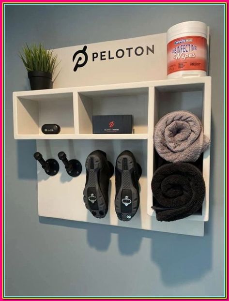 (paid link) Ways to make a home Gym in Any Space Peloton Motivation, Peloton Home Gym, Peloton Room Ideas, Peloton Room, Workout Room Decor, Workout Room Home, Diy Home Gym, Basement Gym, Bike Room