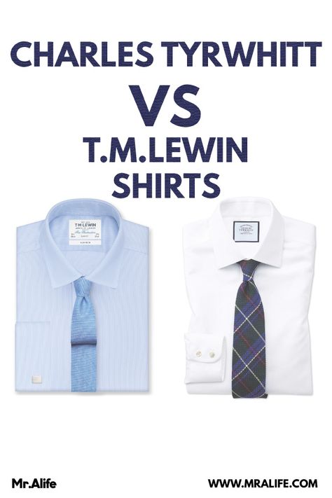 Charles Tyrwhitt and T.M. Lewin are two of the best budget dress shirts brands. Which one is superior in terms of fabric quality and fit? #dressshirt Charles Tyrwhitt Shirt, Men's Business Outfits, Working Professional, Charles Tyrwhitt, Business Outfit, Making Shirts, Best Budget, Slim Fit Shirt, Formal Shirts