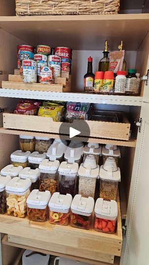 75K views · 863 reactions | These pull out drawers are a game changer. If you have a small pantry these a must have. Happy with how it looks. 

If you need links, comment PANTRY below .

#smallpantryorganization #smallpantry #pantryorganization #pantrymakeover #kitchencabinetorganization #kitchenorganizationtips #smallkitchensolutions | tashdesignsca | Tony Ann · ICARUS (Orchestral Version) Small Pantry Pull Out Drawers, Organizing Pull Out Pantry Drawers, Pull Out Drawer Pantry Organization, Pull Out Pantry Organization, Pantry Pull Out Drawers, Small Kitchen Solutions, Small Pantry Organization, Pull Out Pantry, Pantry Makeover