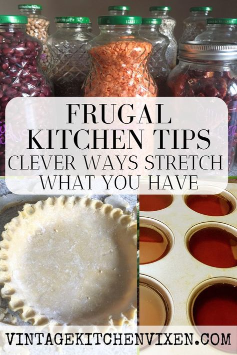 How To Always Have Food In The House, Ingredients Only Household, Food Saving Tips, How To Save Money On Groceries, Homemade Kitchen Restock, What To Make When You Have No Food, Frugal Homemaking, Frugal Kitchen, Frugal Meal Planning