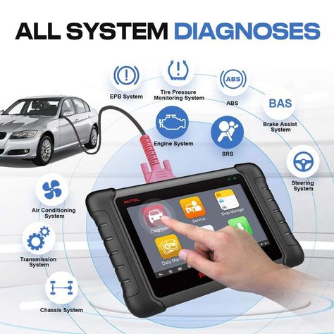 Autel Maxidas DS808 Original is featured with extensive coverage of OE-level diagnostic, based on the Android operating system. https://www.gulfautotools.com/autel-ms808 #AutelMS808 #automotive #automobile Computer Keyboard Shortcuts, Car Repair Diy, Car Ecu, Automotive Shops, Electrical Circuit Diagram, Car Workshop, Automotive Electrical, Auto Repair Shop, Car Tools