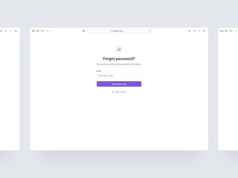 Application Design, Web Application Design, Web Dashboard, Reset Password, Forgot Password, Dashboard Ui, Creative Web Design, App Design Inspiration, Website Making