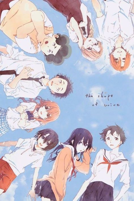 A Silent Voice Manga, A Silent Voice Anime, The Garden Of Words, Tamako Love Story, Graphisches Design, Film Anime, Kyoto Animation, Anime Poster, A Silent Voice