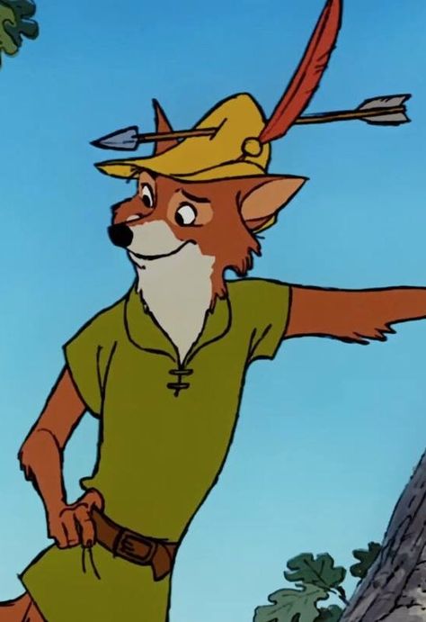 Robin Hood Fox Art, Hear Me Out Cake Ideas Cartoon, Robin Hood Characters, Hear Me Out Animated Characters, Cartoon Characters Hear Me Out, Iconic Animated Characters, Disney's Robin Hood, Smash Cartoon Characters, Childhood Cartoon Crushes