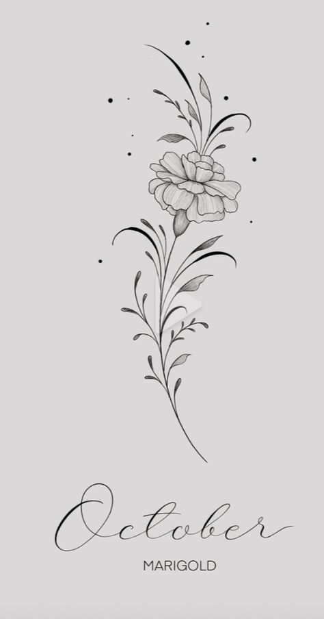 Birth flower Oct Flower Tattoo, May Birth Flower Hawthorn, October Birth Flower Tattoo Spine, Oct Flower Tattoo Birth Month, October Birth Flower Tattoo Simple, Flower For October Birth Tattoo, February And October Flower Tattoo, Sept Flowers Tattoo, October Flower Spine Tattoo