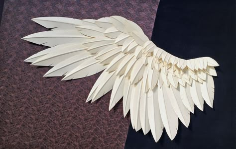 How To Make Wings, Jesus Art Drawing, Diy Angel Wings, Angel Wings Costume, Cosplay Wings, Angel Wings Art, Diy Wings, Paper Angel, Paper Wings