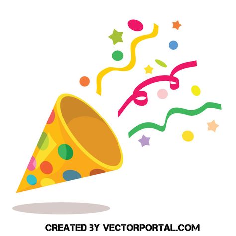 Fiesta de confeti Confetti Clipart, Party Vector, Birthday Logo, Paper Decoration, Confetti Party, Free Vectors, Colored Paper, Site Design, Celebration Party