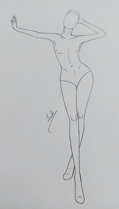 Anatomy Models Drawing, Model Design Fashion Drawing, Female Croquis Poses Fashion Templates, Figure Poses Drawing, Fashion Figure Poses, Poses For Fashion Illustration, Illustration Easy, Fashion Illustration Drawing, Fashion Illustration Shoes