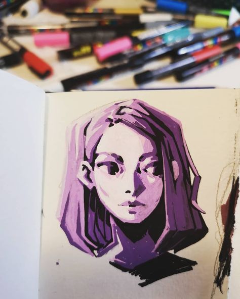 Drawing Instagram, Posca Marker, Posca Art, Arte Sketchbook, Sketchbook Inspiration, Pen Art, Marker Art, Drawing Sketch, Fun Ideas