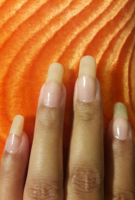 Natural Nails Real, Real Long Nails, Long Hands, Long Nail Beds, Real Nails, Long Natural Nails, Long Fingernails, Nail Goals, Nails Natural