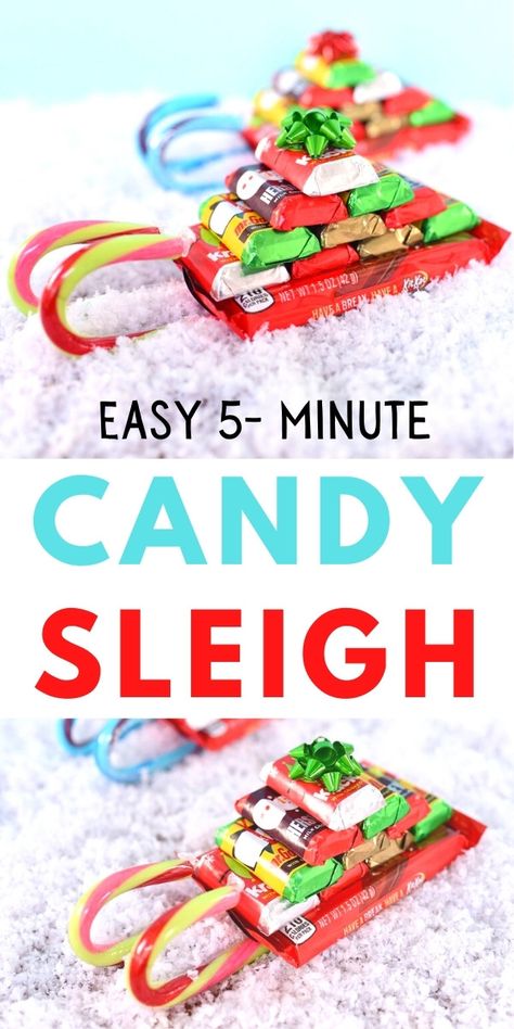 Northpole Breakfast, Book Hacks, Candy Sleighs, Christmas Candy Crafts, Candy Sleigh, Write Book, Candy Cane Sleigh, Candy Cane Crafts, Easy Candy