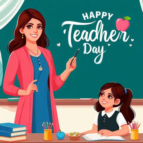 Photo international day of teachers post... | Premium Photo #Freepik #photo Teachers Day Post, Teaching Pictures, International Teachers Day, Teachers Day Poster, Teacher Posters, Teacher Day, Art 2023, Dining Wall, Funny Emoticons