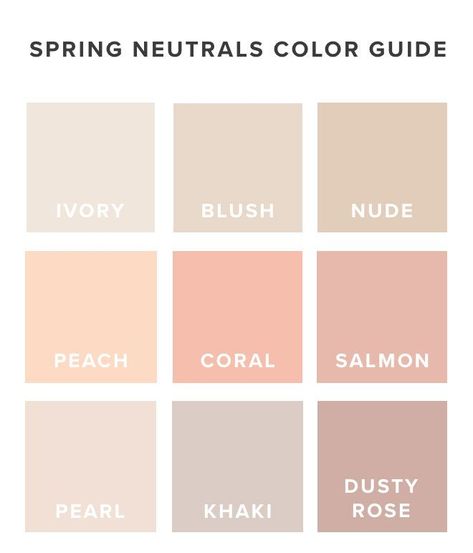 Nude Color Palette, Blush Color Palette, Bedroom Colour Palette, Spring Bedroom, Color Schemes Colour Palettes, Girl Nursery Room, Nursery Room Inspiration, Color Guide, Brand Color Palette