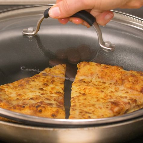 How to Reheat Pizza So It Tastes as Good as Day One Reheat Pizza, Pizza Rolls, It's Hot, Looks Yummy, Pizza Dough, Cheese Pizza, Food Hacks, Macaroni And Cheese, Dough