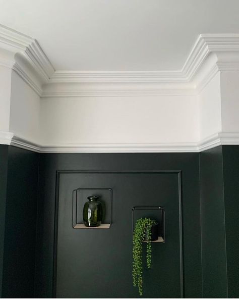 Victorian Skirting Board, Coving Ideas, Ogee Skirting Board, Plaster Ceiling Rose, Ceiling Coving, Plaster Coving, Plaster Cornice, Cornice Design, Dado Rail