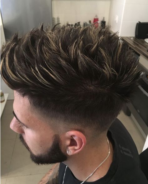 Mens Hair Highlights Dark Brown, Mens Hair Colour Brown, Men’s Highlights Brown Hair, Highlights For Black Hair Men, Brown Hair Colors Men, Brown Hair With Highlights Men, Hair Colour For Men Brown, Hair Highlights For Men, Hair Colour For Men