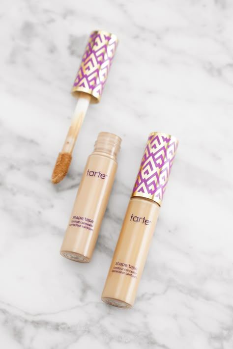 Tart Concealer, Tarte Concealer, Contour Concealer, Tarte Shape Tape Concealer, Shape Tape Concealer, Tarte Shape Tape, Beauty Routine Tips, Best Concealer, Concealer For Dark Circles