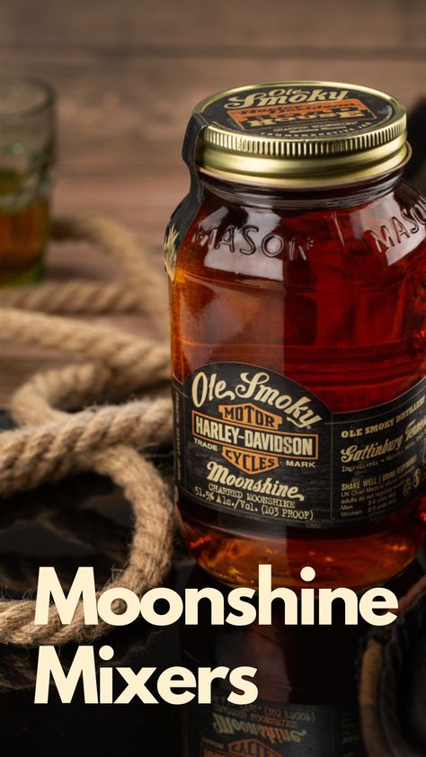 Moonshine Mixers Ole Smokey Moonshine Recipes Cocktails, Moonshine Drinks, Moonshine Drink Recipes, Moonshine Still Plans, Moonshine Cocktails, Unique Drinks, Peach Drinks, Moonshine Still, Cherry Liqueur